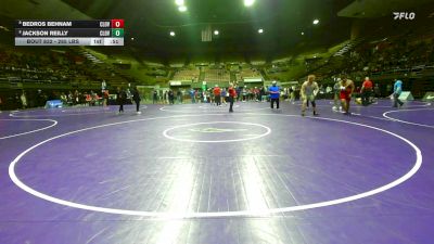 285 lbs Consolation - Bedros Behnam, Clovis West vs Jackson Reilly, Clovis North