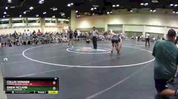 160 lbs Round 6 (10 Team) - Drew Mclamb, South Johnston vs Collin Wonner, CHOICES (Beaver Local)