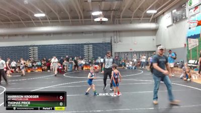 50 lbs Round 1 - Harrison Kroeger, JET Wrestling Club vs Thomas Price, JET Wrestling Club