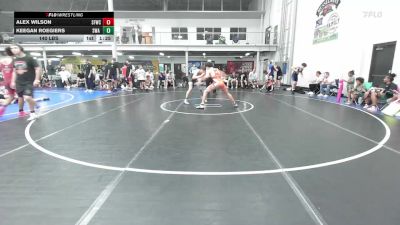 140 lbs Rr Rnd 2 - Alex Wilson, Sly Fox Orange - HSC vs Keegan Roegiers, SWA - HSC