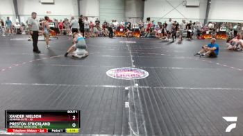 136 lbs Semis (4 Team) - Xander Nielson, Alabama Elite vs Preston Strickland, Reverence Wrestling