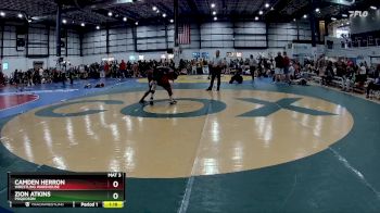 138 lbs Cons. Round 2 - Camden Herron, Wrestling Warehouse vs Zion Atkins, Poquoson