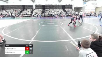 89 lbs Rr Rnd 6 - Carter Schmidt, ICWL Bruisers Blue vs Rashan Adams, Centurion Wrestling