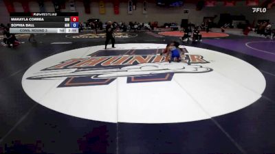 138 A Cons. Round 3 - Sophia Ball, Aurora vs Makayla Correa, Southern Oregon University