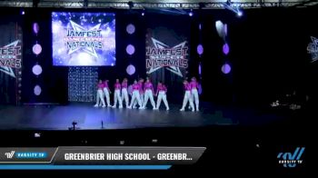 Greenbrier High School - Greenbrier High School Showstoppers [2021 Varsity - Hip Hop Day 2] 2021 JAMfest: Dance Super Nationals