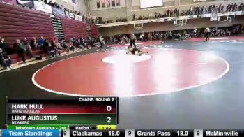138 lbs Champ. Round 2 - Mark Hull, David Douglas vs Luke Augustus, Newberg