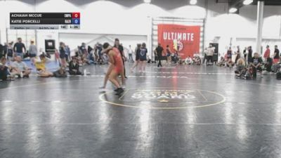 115 lbs 3rd Place - Achaiah McCue, Emprye Wrestling - GK12E vs Katie Porcelli, Razor PinkWave - GK12E