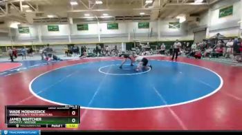 197 lbs Round 2 - James Whitcher, Rapid City - Westside vs Wade Moenkedick, Harding County Youth Wrestling