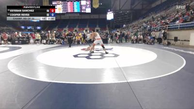 190 lbs Champ. Rd Of 32 - Esteban Sanchez, CA vs Cooper Reves, KS