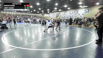 157 lbs Champ. Round 1 - Jerry Chaney, Liberty vs Marcos Nunez, Coalinga High