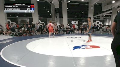 130 kg Quarters - Trayvn Boger, Protos Wrestling Club vs Charles Weidman, West Point Wrestling Club