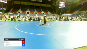 220 lbs Cons 16 #2 - Leonardo Tovar, Illinois vs Jarrett Stoner, Texas