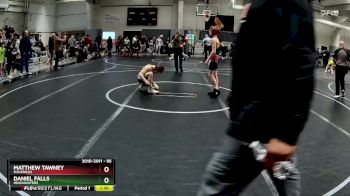 95 lbs Quarterfinal - Daniel Falls, Headhunters vs Matthew Tawney, Mavericks