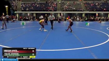 105 lbs Round 4 - Trevin Johnson, Summit Wrestling Academy vs Breckin White, Moen Wrestling Academy