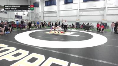 S-114 lbs Semifinal - Sanchir Edington, PA vs Kieran Mullin, OH