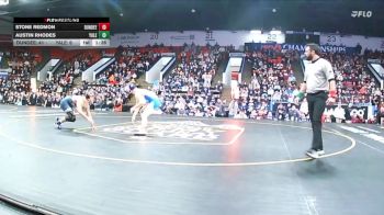 150 lbs Finals (8 Team) - Stone Redmon, Dundee vs Austin Rhodes, Yale