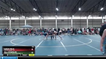 110 lbs Round 2 (4 Team) - Lucca Villa, Hammer Heads vs Isla Mcquillin, Grangeville Youth Wrestling