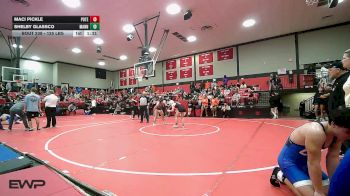 125 lbs Semifinal - Maci Pickle, Poteau vs Shelby Glassco, Mannford