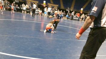 40 lbs Final - Thea Harris, Westmont Hilltop vs Myla Williams, Chestnut Ridge