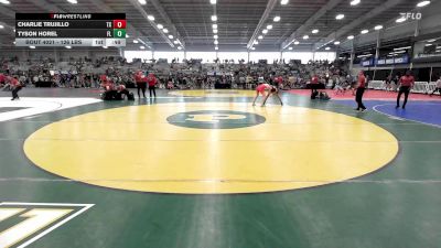 126 lbs Consi Of 64 #1 - Charlie Trujillo, TX vs Tyson Horel, FL