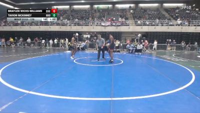 175 lbs Consolation - Braylen Wicks-Williams, Dover vs Tavion Mckinney, Windsor