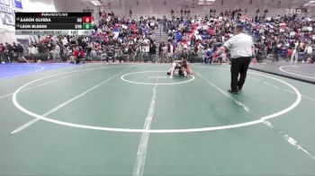 Boys 157 lbs Cons. Round 1 - Leon Bleess, Serra Boys vs Aaron Olvera, Independence Boys