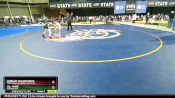 110 lbs Cons. Round 4 - Gil Park, Washington vs Adrian Valdovinos, Toppenish USA Wrestling Club