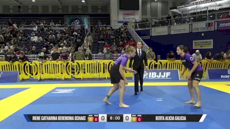Berta Alicia Galicia vs Irene Catharina Berendina Schake 2025 Pan IBJJF Jiu-Jitsu No-Gi Championship