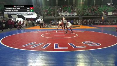 7A 165 lbs Semifinal - Charlie Buttiker, Hewitt-Trussville vs Chalie Sledge, Huntsville