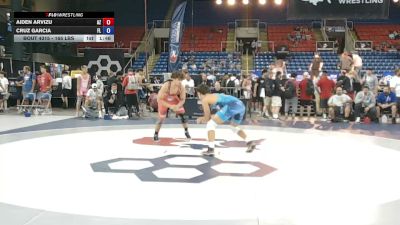 165 lbs Champ. Rd Of 128 - Aiden Arvizu, Arizona vs Cruz Garcia, Florida