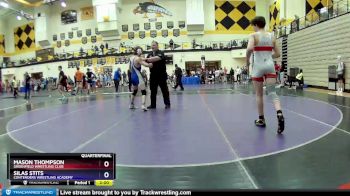 160 lbs Quarterfinal - Mason Thompson, Greenfield Wrestling Club vs Silas Stits, Contenders Wrestling Academy