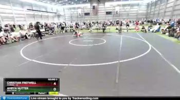 120 lbs Round 3 (8 Team) - Christian Fretwell, Florida vs Amryn Nutter, Wisconsin