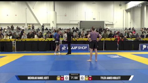 Tyler James Hollett vs Nicholas Daniel Kott 2025 World IBJJF Jiu-Jitsu No-Gi Championship