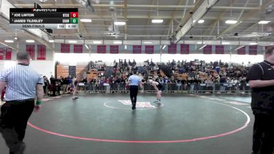 150 lbs Semifinal - Joe Linton, Natick vs James Tildsley, Shawsheen