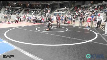 96 lbs Quarterfinal - Manny Payne Jr, HURRICANE WRESTLING ACADEMY vs Ayiden Gooding, Wyandotte Youth Wrestling