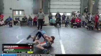 92 lbs Round 1 (8 Team) - Weston Burgers, PA Alliance Red vs Asher Cisar, NCWAY Crusaders