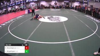 106A lbs Quarterfinal - Eric Bocanegra Jr., Blair Academy / Empire vs Liam Mcgettigan, Gilman