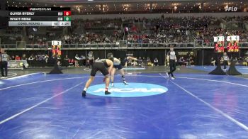 184 lbs Cons. Round 1 - Oliver Byerly, West Liberty vs Wyatt Reisz, Colo. Sch. Of Mines
