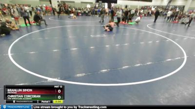 106 lbs Cons. Round 3 - Branlun Simon, Michigan vs Christian Corcoran, The Wrestling Academy