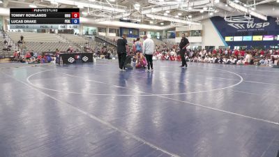 157 lbs Tommy Rowlands, Ohio vs Lucas Drake, Pennsylvania Blue