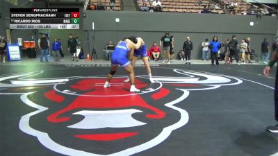 192 lbs Consi Of 8 #1 - Steven Sengprachanh, Exeter Union vs Ricardo Rios, Madera