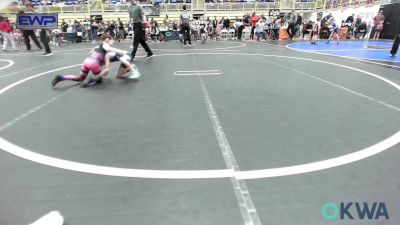 49 lbs Quarterfinal - Jett Gentry, Husky Wrestling Club vs Brinley Carter, Bartlesville Wrestling Club