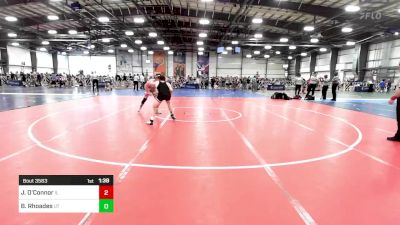 138 lbs Round Of 64 - Jack O'Connor, IL vs Brody Rhoades, UT