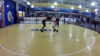 106 lbs Round 1 (8 Team) - Jaxson Hackett, Braves WC vs Ike Manyubar, Palm Harbor WC