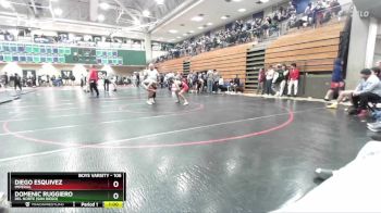 106 lbs Cons. Round 1 - Domenic Ruggiero, Del Norte (San Diego) vs Diego Esquivez, Imperial