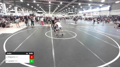 144 lbs Consi Of 8 #1 - Jesus Aispuro, Grindhouse WC vs Tobias Larson, Hamilton