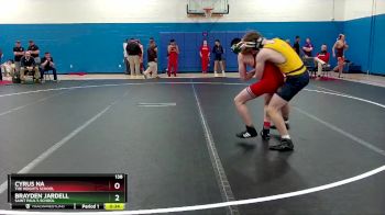 138 lbs Cons. Round 2 - Cyrus Na, The Heights School vs Brayden Jardell, Saint Paul`s School