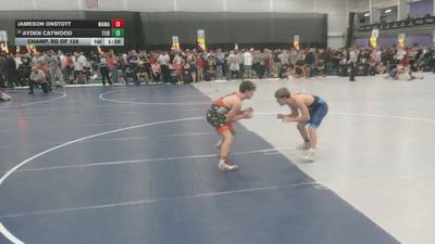 132 lbs Champ. Rd Of 128 - Jameson Onstott, Massa's Maniacs vs Ayden Caywood, Team Idaho