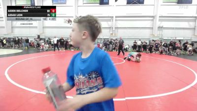 133 lbs Round Of 16 - Aiden Belcher, WV vs Aidan Lion, PA