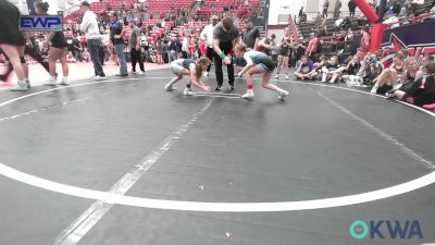 70 lbs Final - Brielle Boles, Scrappers vs Hanna Lollis, Sisters On The Mat Pink